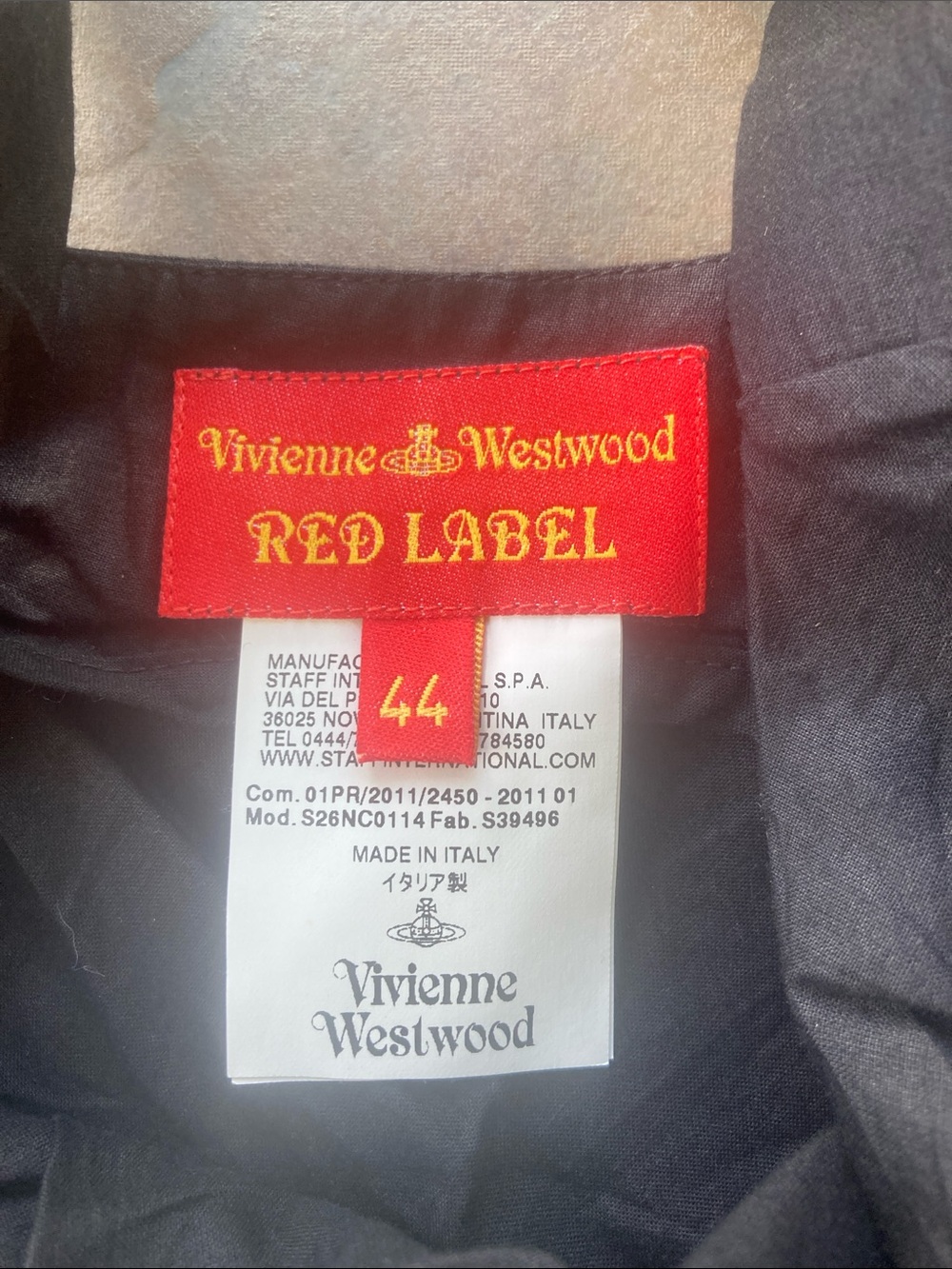 Vivienne Westwood Black Draped Wide-Strap Top - Picture 2 of 9